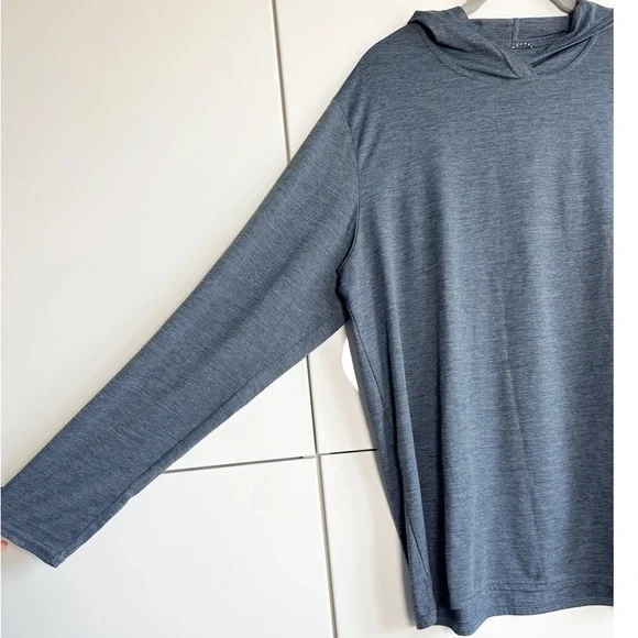 Patagonia Capilene Cool Daily Hoodie Mens Large Long Sleeve Blue Outdoor Hiking - Picture 2 of 6